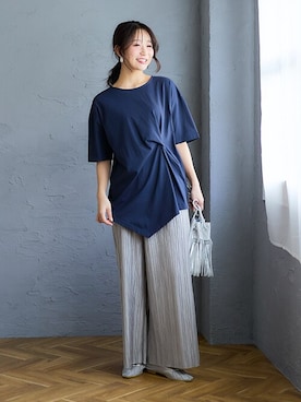 nissen Smile Modelsさん(レディース・160cm)の春コーディネート