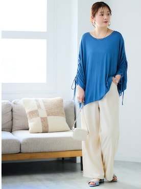 nissen Smile Modelsさん(レディース・160cm)の春コーディネート