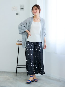 nissen Smile Modelsさん（レディース・160cm）の春コーディネート