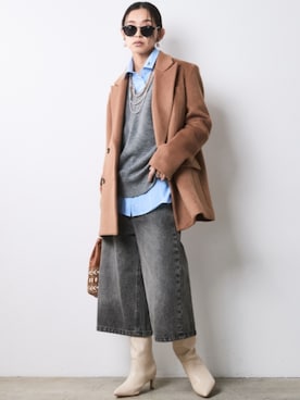 nissen Smile Modelsさん(レディース・163cm)の秋コーディネート