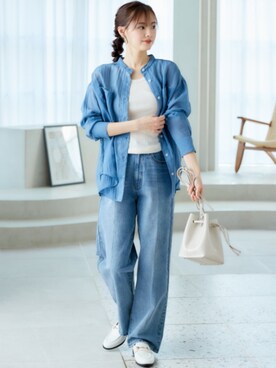 nissen Smile Modelsさん（レディース・167cm）の冬コーディネート