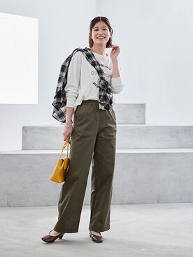 nissen Smile Modelsさん（レディース・168cm）の冬コーディネート