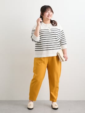 「nissen（ニッセン）のアイテム」を使った、nissen Smile Modelsさん（レディース・160cm）の春コーディネート