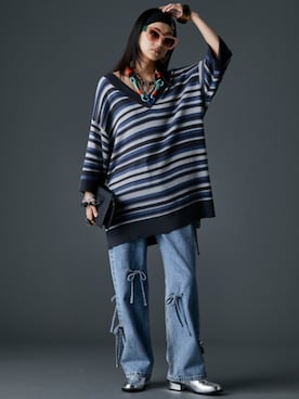 nissen Smile Modelsさん(レディース・163cm)の夏コーディネート