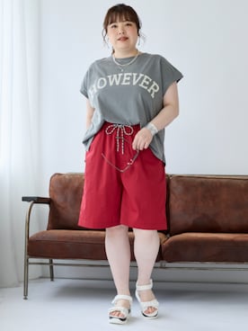 nissen Smile Modelsさん（レディース・158cm）の夏コーディネート