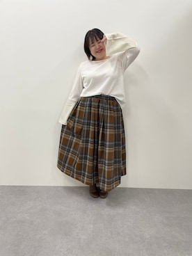nissen Smile Modelsさん（レディース・158cm）の夏コーディネート