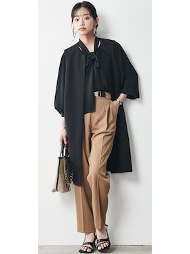 nissen Smile Modelsさん（レディース・167cm）の夏コーディネート