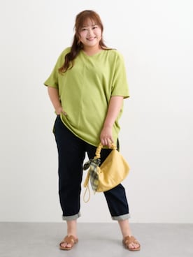 nissen Smile Modelsさん（レディース・160cm）の夏コーディネート