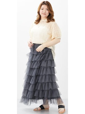 nissen Smile Modelsさん(レディース・172cm)の夏コーディネート