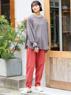 nissen Smile Modelsさん（レディース・165cm）の夏コーディネート
