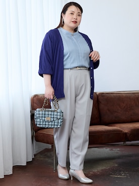 nissen Smile Modelsさん（レディース・158cm）の春コーディネート