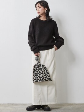 nissen Smile Modelsさん（レディース・163cm）の秋コーディネート