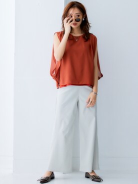 「レディースファッション」｜nissen Smile Modelsさん（レディース・165cm）の春コーディネート