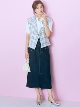 nissen Smile Modelsさん(レディース・166cm)の春コーディネート