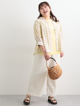 nissen Smile Modelsさん(レディース・160cm)の春コーディネート