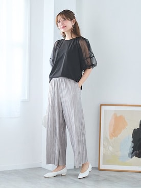 nissen Smile Modelsさん（レディース・165cm）の春コーディネート