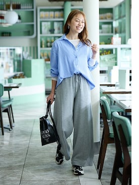 nissen Smile Modelsさん（レディース・167cm）の冬コーディネート