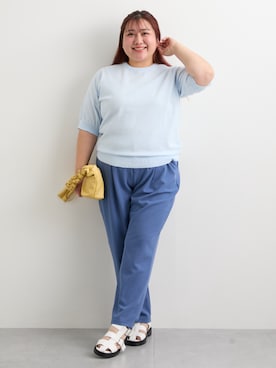 「nissen（ニッセン）のアイテム」を使った、nissen Smile Modelsさん（レディース・155cm）の春コーディネート