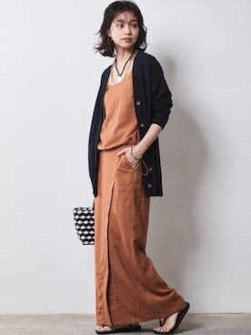 「Linen Mix」｜nissen Smile Modelsさん（レディース・163cm）の春コーディネート