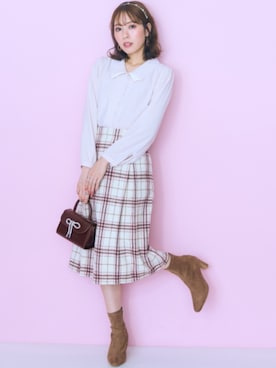 nissen Smile Modelsさん(レディース・162cm)の夏コーディネート
