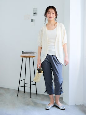 nissen Smile Modelsさん（レディース・160cm）の春コーディネート