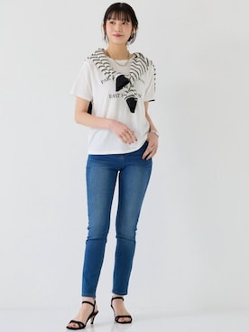 nissen Smile Modelsさん（レディース・166cm）の春コーディネート