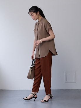 nissen Smile Modelsさん（レディース・166cm）の春コーディネート