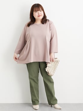 nissen Smile Modelsさん（レディース・158cm）の冬コーディネート