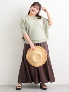 nissen Smile Modelsさん（レディース・160cm）の春コーディネート
