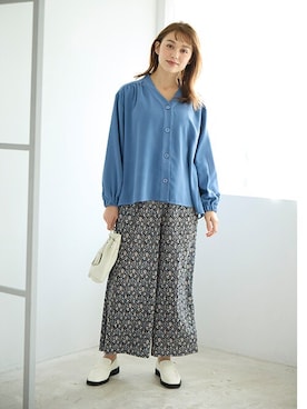 nissen Smile Modelsさん（レディース・167cm）の冬コーディネート