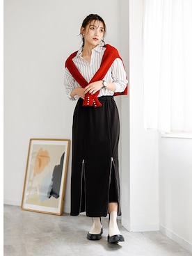 nissen Smile Modelsさん（レディース・170cm）の秋コーディネート