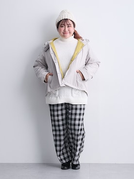 nissen Smile Modelsさん（レディース・155cm）の秋コーディネート