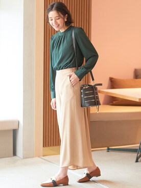 nissen Smile Modelsさん（レディース・167cm）の夏コーディネート