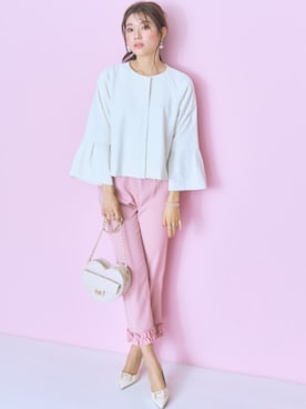 nissen Smile Modelsさん（レディース・166cm）の冬コーディネート