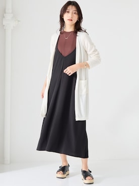 nissen Smile Modelsさん（レディース・170cm）の春コーディネート