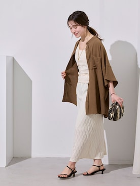 nissen Smile Modelsさん(レディース・164cm)の春コーディネート
