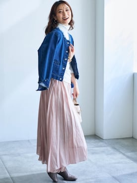 nissen Smile Modelsさん（レディース・163cm）の秋コーディネート