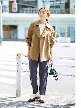 nissen Smile Modelsさん（レディース・167cm）の冬コーディネート