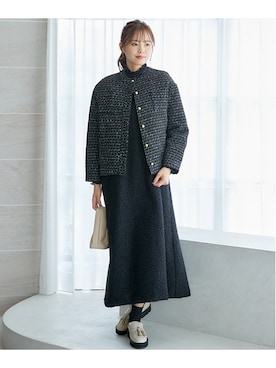 nissen Smile Modelsさん（レディース・166cm）の秋コーディネート