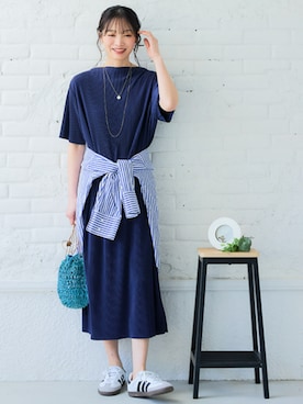 nissen Smile Modelsさん（レディース・164cm）の春コーディネート