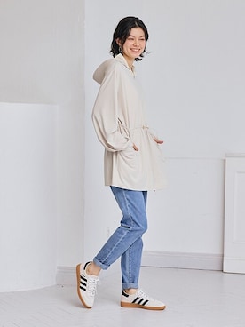 nissen Smile Modelsさん（レディース・166cm）の春コーディネート