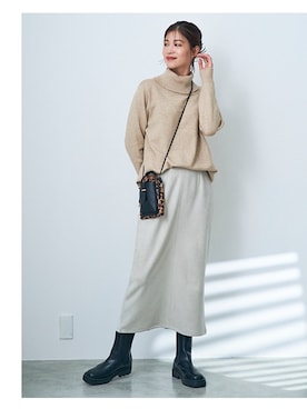 nissen Smile Modelsさん（レディース・168cm）の秋コーディネート