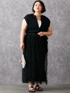 nissen Smile Modelsさん(レディース・163cm)の春コーディネート