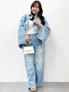 nissen Smile Modelsさん（レディース・158cm）の冬コーディネート