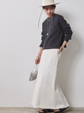 nissen Smile Modelsさん(レディース・163cm)の冬コーディネート