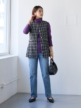 nissen Smile Modelsさん（レディース・167cm）の秋コーディネート