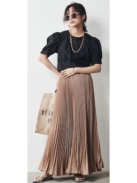 nissen Smile Modelsさん（レディース・167cm）の夏コーディネート