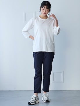 nissen Smile Modelsさん（レディース・166cm）の春コーディネート