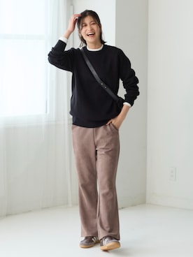 「nissen（ニッセン）のアイテム」を使った、nissen Smile Modelsさん（レディース・168cm）の秋コーディネート