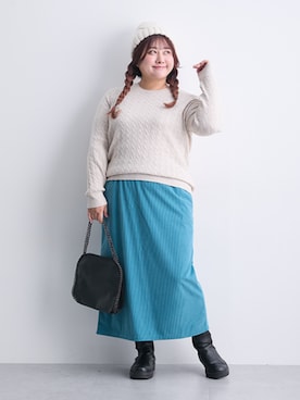 nissen Smile Modelsさん（レディース・155cm）の秋コーディネート
